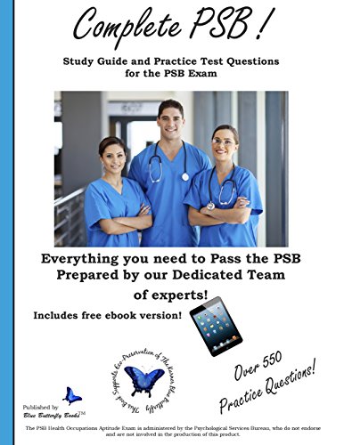 Imagen de archivo de Complete PSB: Study guide and practice test questions for the PSB exam a la venta por ThriftBooks-Atlanta