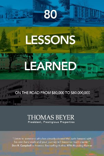 Imagen de archivo de 80 Lessons Learned: On the Road from $80,000 to $80,000,000 a la venta por ThriftBooks-Atlanta