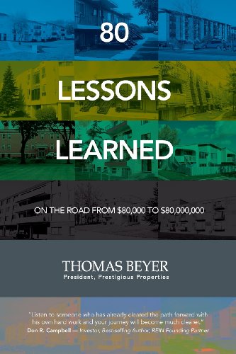 Stock image for 80 Lessons Learned: On the Road from $80,000 to $80,000,000 for sale by ThriftBooks-Atlanta