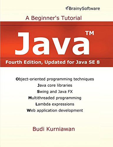 Imagen de archivo de Java: A Beginner's Tutorial (Fourth Edition) a la venta por medimops