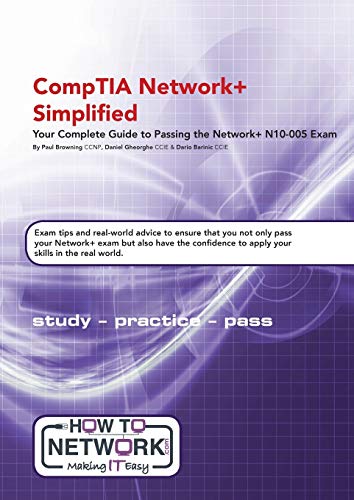 Imagen de archivo de CompTIA Network+ Simplified: Your Complete Guide to Passing the Network+ N10-005 Exam a la venta por Wonder Book