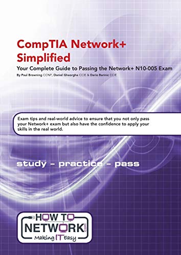 Stock image for CompTIA Network+ Simplified: Your Complete Guide to Passing the Network+ N10-005 Exam for sale by Wonder Book