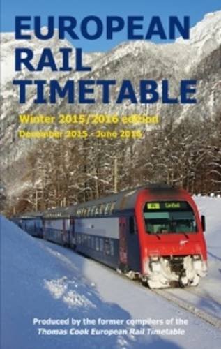 Beispielbild fr European Rail Timetable Winter 2015-2016 zum Verkauf von WorldofBooks