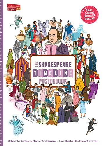 Imagen de archivo de The Shakespeare Timeline Posterbook: Unfold the Complete Plays of Shakespeare - One Theatre, Thirty-eight Dramas! a la venta por THE SAINT BOOKSTORE