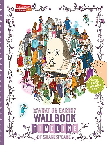 Imagen de archivo de The What on Earth? Wallbook Timeline of Shakespeare: The Wonderful Plays of William Shakespeare Performed at the Original Globe Theatre a la venta por HPB-Movies