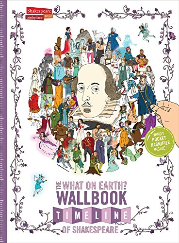 Stock image for The What on Earth? Wallbook Timeline of Shakespeare: The Wonderful Plays of William Shakespeare Performed at the Original Globe Theatre for sale by MusicMagpie