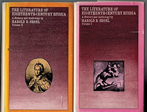 Beispielbild fr The Literature of Eighteenth-Century Russia A History and Anthology ***2 VOLUMES*** zum Verkauf von Wonder Book