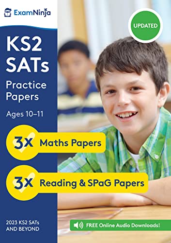 Beispielbild fr KS2 SATs Practice Papers - Pack 1 (English Reading, SPaG and Maths) Inc. Answers and Audio (New Curriculum) zum Verkauf von Reuseabook