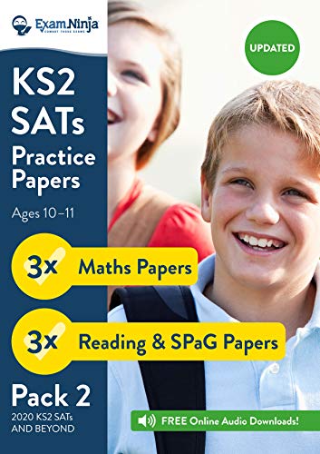 Beispielbild fr 2020 KS2 SATs Practice Papers - Pack 2 (English Reading, SPaG & Maths) Inc. Answers & Audio zum Verkauf von WorldofBooks