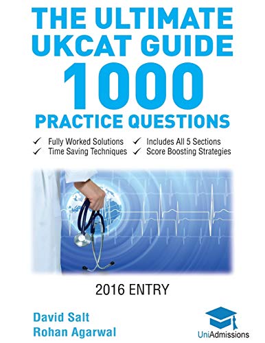 Imagen de archivo de The Ultimate Ukcat Guide : 1000 Practice Questions: Fully Worked Solutions, Time Saving Techniques, Score Boosting Strategies, Includes New Sjt Section, 2016 Entry a la venta por Better World Books