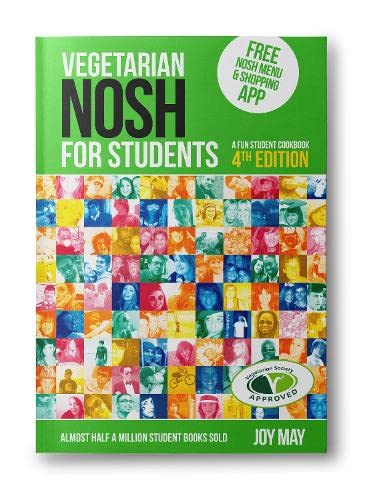 Imagen de archivo de NOSH Vegetarian NOSH for Students: a fun student cookbook a la venta por WorldofBooks