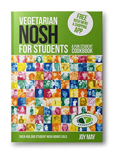 Imagen de archivo de Vegetarian NOSH for Students: A Fun Student Cookbook - Photo with Every Recipe - Vegetarian Society Approved a la venta por WorldofBooks