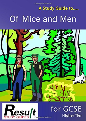 Stock image for A Study Guide to Of Mice and Men for GCSE: Higher Tier for sale by WorldofBooks