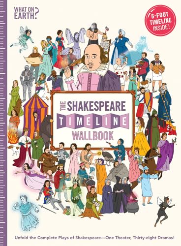 Stock image for The Shakespeare Timeline Wallbook: Unfold the Complete Plays of Shakespeare?One Theater, Thirty-eight Dramas! for sale by HPB Inc.