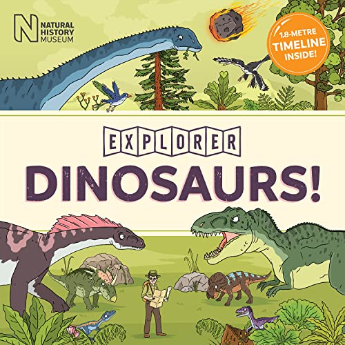 Beispielbild fr Dinosaurs! (Explorer) (What on Earth Explorer) zum Verkauf von WorldofBooks