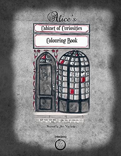 Stock image for Alice's Cabinet of Curiosities: Colouring Book for sale by Lucky's Textbooks