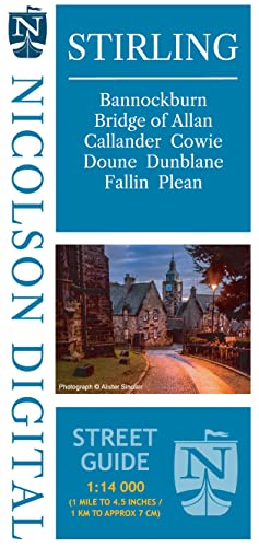 9780993343940: Stirling Street Guide: Including Bannockburn, Bridge of Allan, Callander, Cowie, Coune, Dunblane, Fallin, Plean