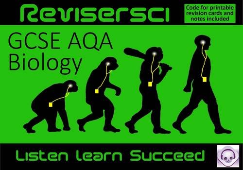 Beispielbild fr Biology Revision AQA (GCSE Grades A*-C): Revisersci: Listen Learn Succeed zum Verkauf von WorldofBooks