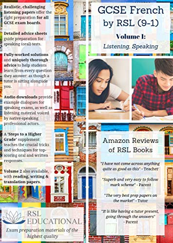 Stock image for GCSE French by RSL (9-1) Volume 1: Listening, Speaking for sale by AwesomeBooks