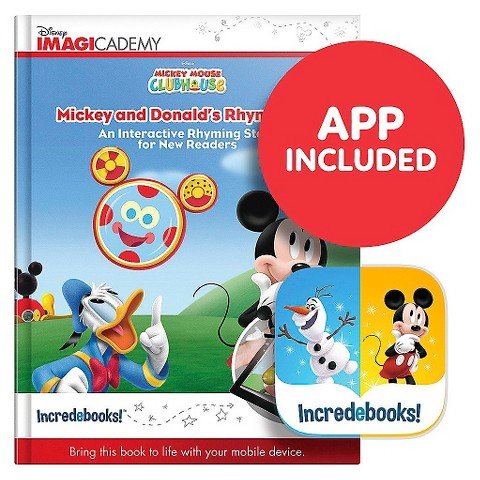Stock image for Mickey & Donald's Rhyme Time for sale by Better World Books