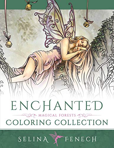 Imagen de archivo de Enchanted - Magical Forests Coloring Collection (Fantasy Coloring by Selina) a la venta por -OnTimeBooks-