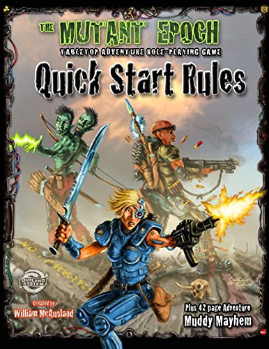 Stock image for The Mutant Epoch RPG Quick Start Rules (The Mutant Epoch Role Playing Game) for sale by HPB-Diamond