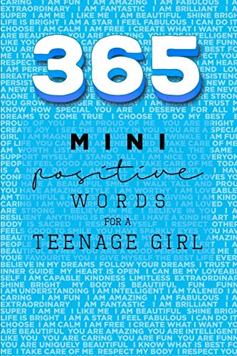 Stock image for 365 Positive Words for a Teenage Girl Mini Edition Blue for sale by PBShop.store US