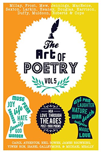 Stock image for The Art of Poetry: AQA Love Poems Through the Ages, Post 1900 poems: Volume 5 for sale by WorldofBooks