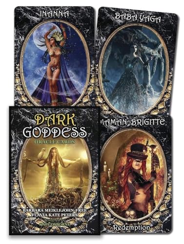 Stock image for Dark Goddess Oracle Cards, Boxed Deck & Booklet, Solarus Publishing for sale by Monster Bookshop