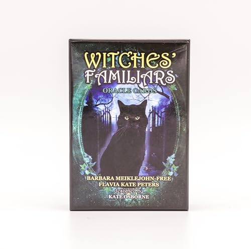 Beispielbild fr Witches' Familiars Oracle Cards: 48 full colour cards & 110pp guidebook zum Verkauf von Revaluation Books