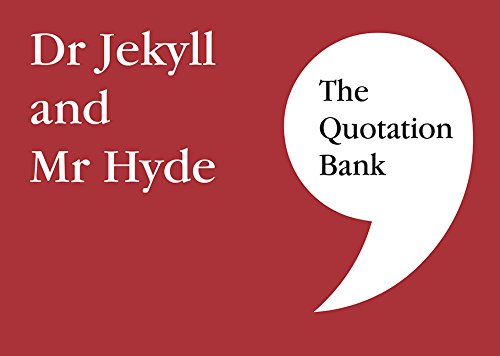 Beispielbild fr The Quotation Bank: Dr Jekyll and Mr Hyde GCSE Revision and Study Guide for English Literature 9-1 zum Verkauf von WorldofBooks