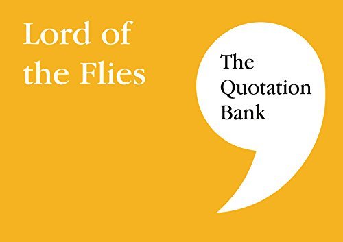 Beispielbild fr The Quotation Bank: Lord of the Flies GCSE Revision and Study Guide for English Literature 9-1 zum Verkauf von WorldofBooks