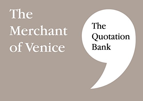 9780995608689: The Quotation Bank: The Merchant of Venice