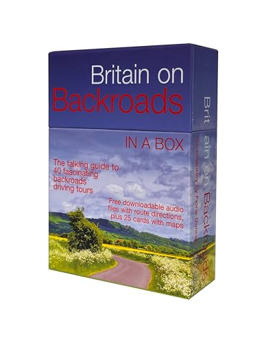 Beispielbild fr Britain on Backroads in a Box: Britain's best driving tours on pocketable cards zum Verkauf von WorldofBooks