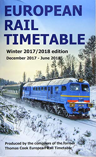 Beispielbild fr European Rail Timetable Winter 2017-2018 Edition zum Verkauf von AwesomeBooks