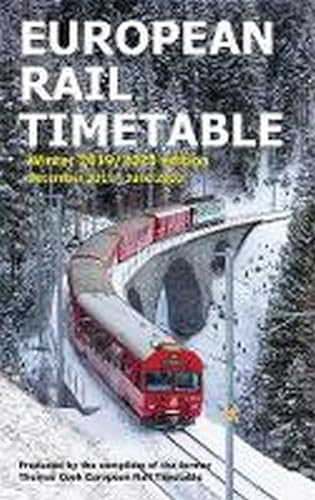 Beispielbild fr European Rail Timetable Winter 2019/2020 zum Verkauf von AwesomeBooks