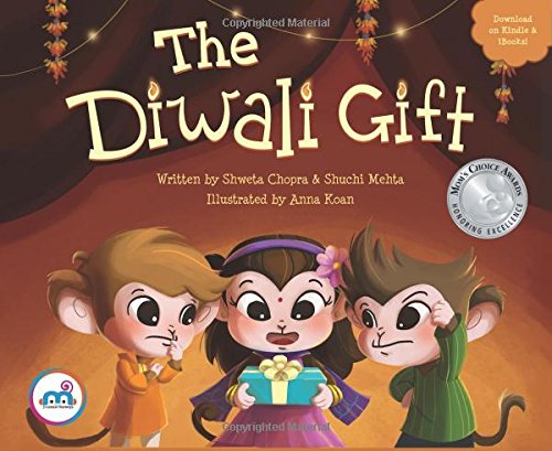 Beispielbild fr The Diwali Gift (Award winning picture book on Indian Culture, Celebrate Diwali Festival, Non-Religious, Great for Indian American, Biracial Families, multicultural children 0-8 years.) zum Verkauf von BooksRun