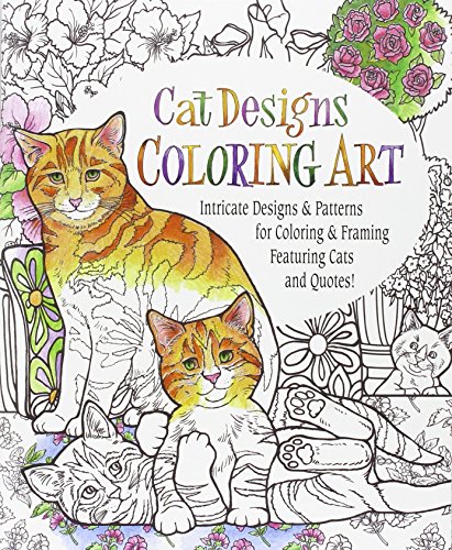 Beispielbild fr Cat Designs Coloring Art zum Verkauf von Your Online Bookstore