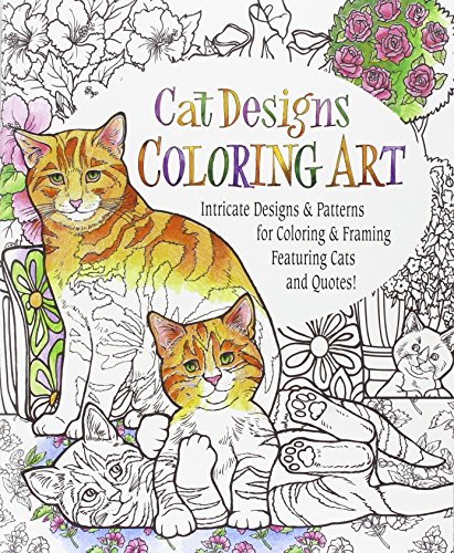 Stock image for Cat Designs Coloring Art for sale by Your Online Bookstore