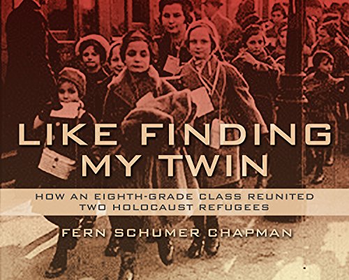 Beispielbild fr Like Finding My Twin : How an Eighth-Grade Class Reunited Two Holocaust Refugees zum Verkauf von Better World Books