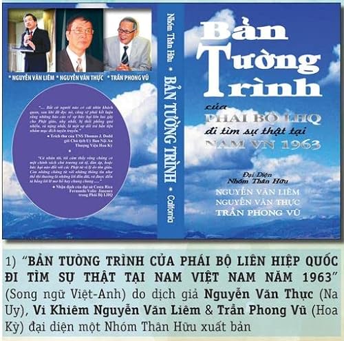Stock image for Ba?n tuo`ng tri`nh cu?a Pha i bo^? LHQ di ti`m su? tha^?t ta?i Nam VN 1963 (Report of the United Nations fact-finding mission to South Vietnam - 1963) for sale by HPB-Red