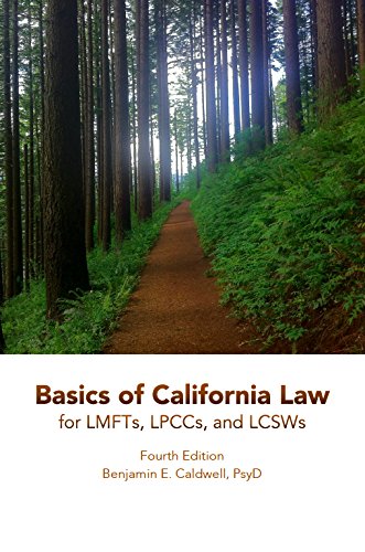 Beispielbild fr Basics of California Law for LMFTs, LPCCs, and LCSWs zum Verkauf von BooksRun