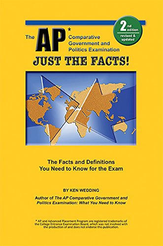 Stock image for The AP Comparative Government and Politics Examination: Just the Facts! for sale by Jenson Books Inc
