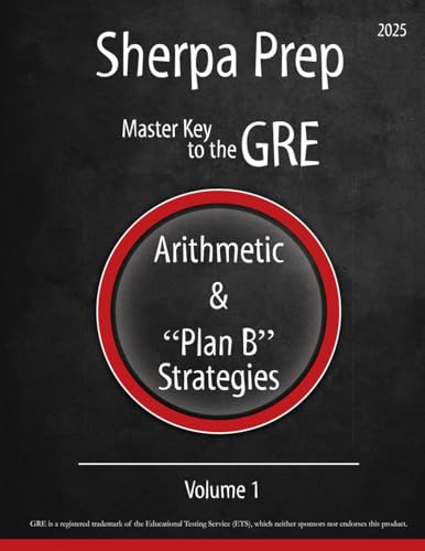 Beispielbild fr Arithmetic & "Plan B" Strategies (Master Key to the GRE) zum Verkauf von Goodwill of Colorado