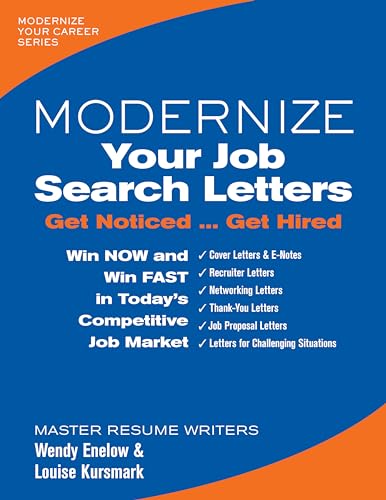 Imagen de archivo de Modernize Your Job Search Letters: Get Noticed. Get Hired (Modernize Your Career) a la venta por SecondSale