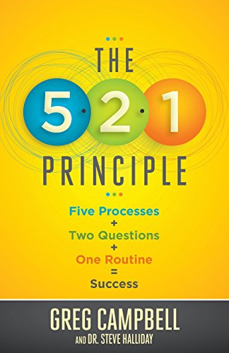 Imagen de archivo de The 5-2-1 Principle: Five Processes + Two Questions + One Routine = Success a la venta por ThriftBooks-Dallas
