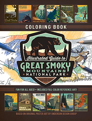 Stock image for Illustrated Guide to Great Smoky Mountains: Coloring Book for sale by Goodwill of Colorado