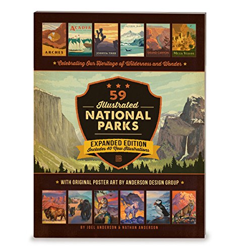 Stock image for 59 Illustrated National Parks: Expanded Edition for sale by BooksRun