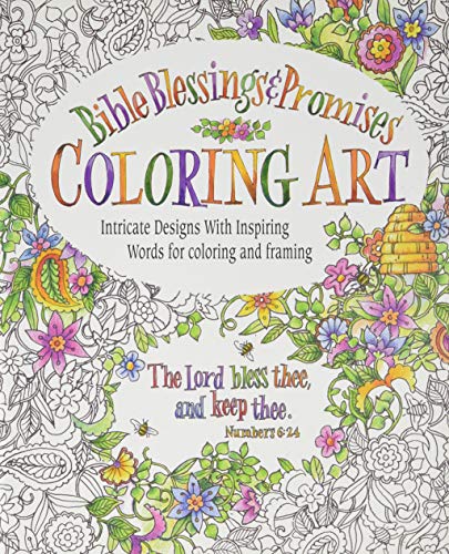 Stock image for Bible Blessings Promises Coloring Art for sale by Zoom Books Company