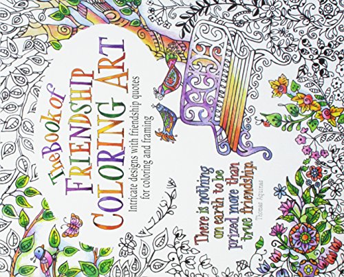 Stock image for The Book of Friendship Coloring Art for sale by ThriftBooks-Atlanta